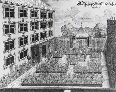 Design for Furttenbachs garden in Ulm