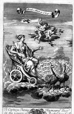 Venus in a Chariot Drawn by Peacocks