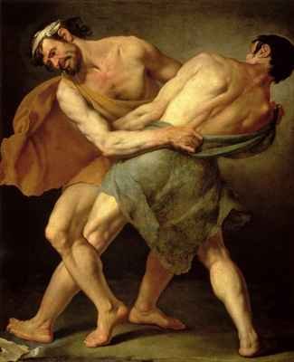 Two Wrestlers