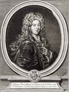 Portrait de Guillaume de LHospital 1661-1704