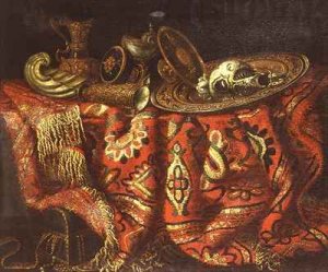 Still Life with a Carpet