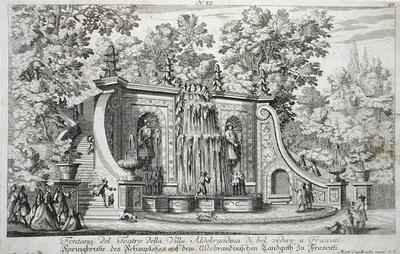 Theatre Fountain at the Villa Aldobrandina