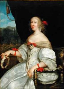 Portrait of Anne Marie Louise dOrleans 1627-93 Duchess of Montpensier