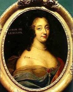 Portrait of Ninon de Lenclos 1620-1705