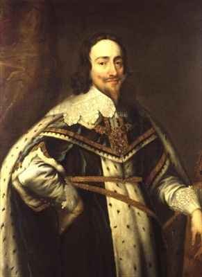 King Charles I 1600-49 in Garter Robes