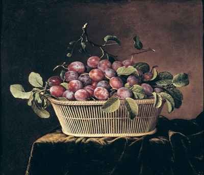 Basket of Plums