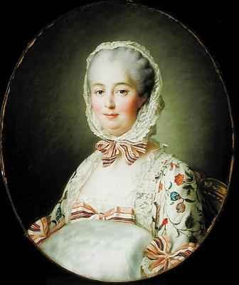 Portrait of Madame de Pompadour with a Fur Muff 1721-64