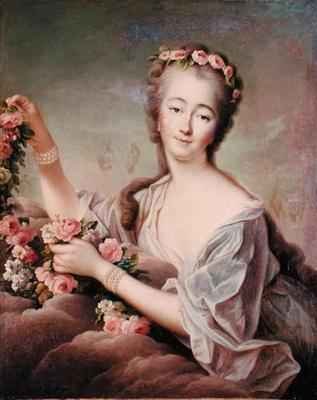 Portrait of the Countess du Barry 1743-93 as Flora