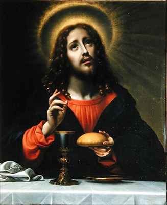 Christ Blessing the Sacraments