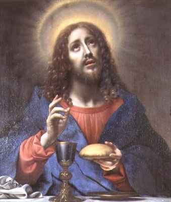 Christ Blessing Bread