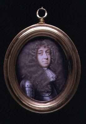 Portrait miniature of Charles Middleton