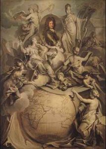 Allegory of Philippe II 1674-1723 Duke of Orleans