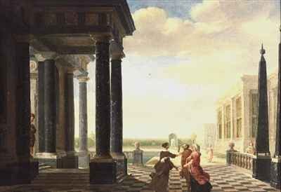 Figures in Conversation in a Classical Setting