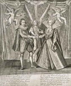 Celebration of the Marriage of James VI and I 1566-1625 and Anne of Denmark 1574-1619