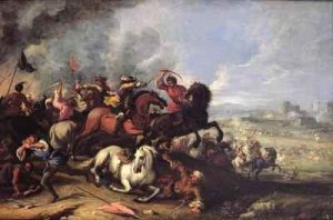 Battle between the Hungarians and Turkish