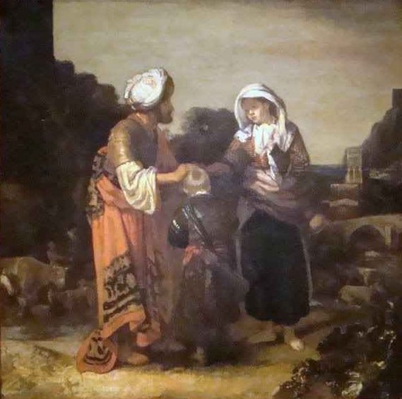 Hagar and Ishmael Taking Leave of Abraham