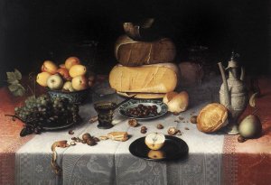 Still Life With CheesesStill-Life with Cheeses c. 1615