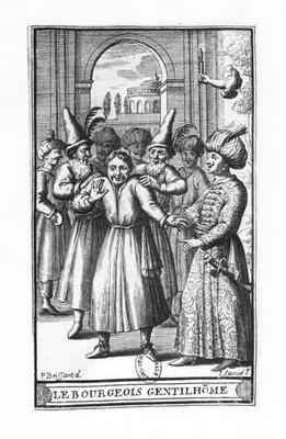 Illustration from 'Le Bourgeois Gentilhomme' by Moliere