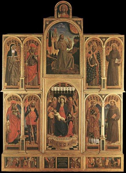 Madonna And Child With Saints