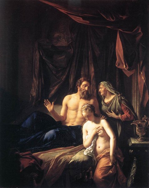 Sarah Presenting Hagar to Abraham 1699