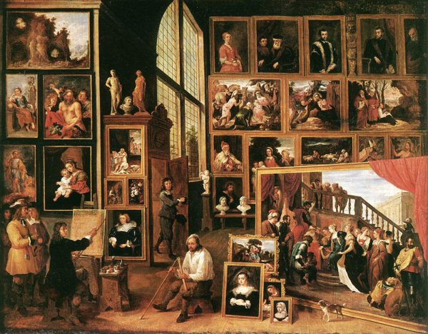 The Gallery of Archduke Leopold in Brussels 1639