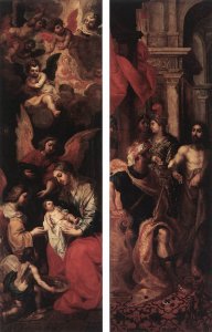 Wings Of An Altarpiece 1620