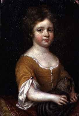 Portrait of a Girl with a Cat