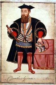 Sloane 197 f.18 Vasco da Gama (c.1469-1525)