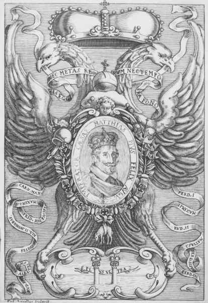 Emperor Matthias, Plate 12 of 'The Emperors of the Habsburg Dynasty'