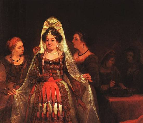 The Jewish Bride (Esther Bedecked) 1684