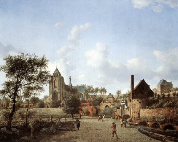 Approach to the Town of Veere c. 1665