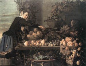 Fruit and Vegetable Seller 1630