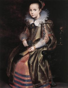 Elisabeth (or Cornelia) Vekemans as a Young Girl c. 1625