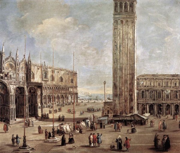 View of the Piazza San Marco from the Procuratie Vecchie 1720