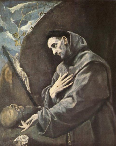 St Francis In Meditation