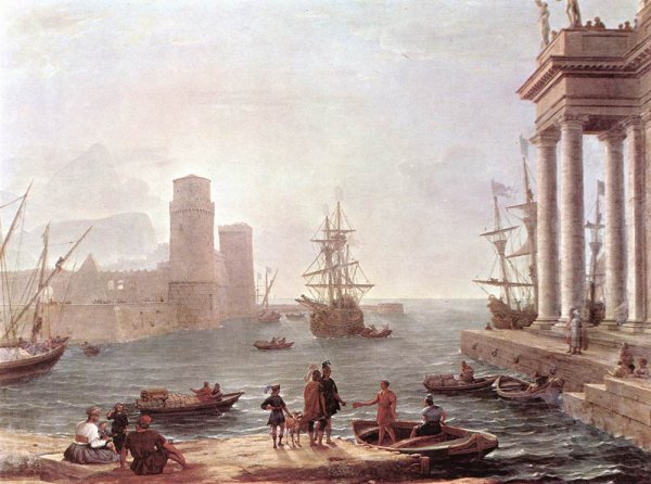 Departure Of Ulysses From The Land Of The Feaci