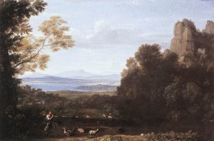 Landscape with Apollo and Mercury 1660