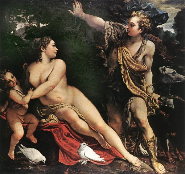 Venus and Adonis c. 1595