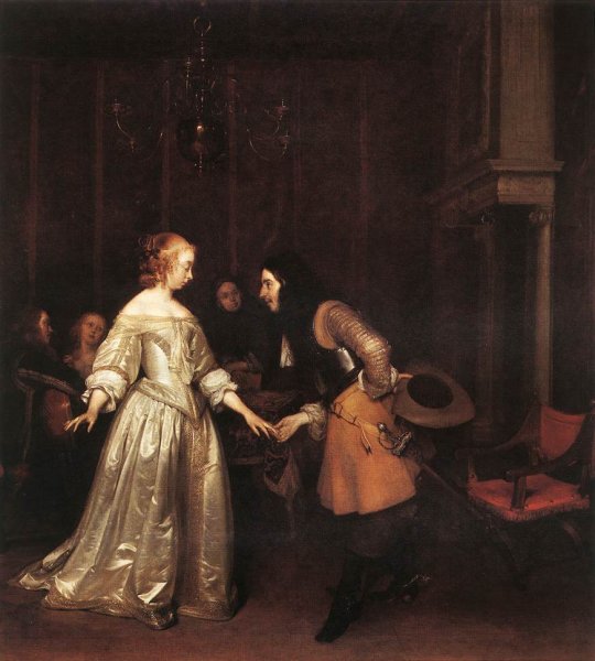 The Dancing Couple c. 1660