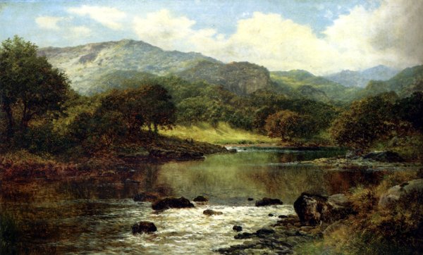 A Wooded River Landscape