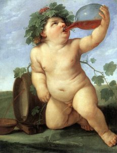 Drinking Bacchus c. 1623