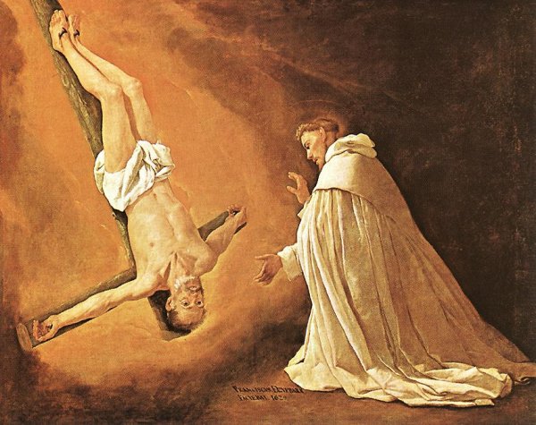 The Apparition of Apostle St Peter to St Peter of Nolasco 1629