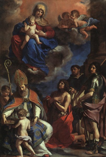 The Patron Saints Of Modena 1651-52