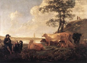 Landscape near Rhenen 1650-55