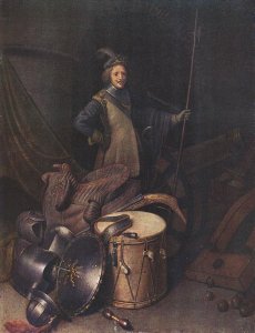 Officer Of The Marksman Society In Leiden