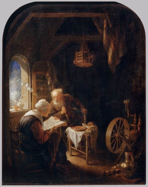 The Bible Lesson Or Anne And Tobias