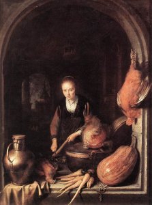 Woman With A Candle