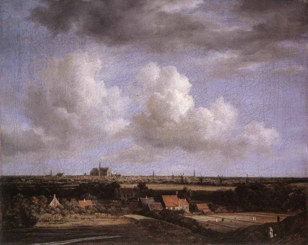 Landscape with a View of Haarlem 1670-75