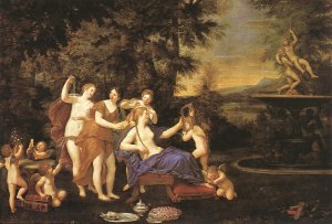 Venus Attended by Nymphs and Cupids 1633