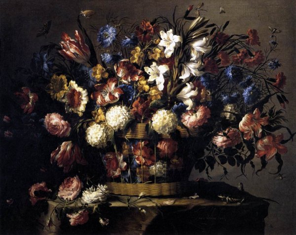 Basket of Flowers 1668-70